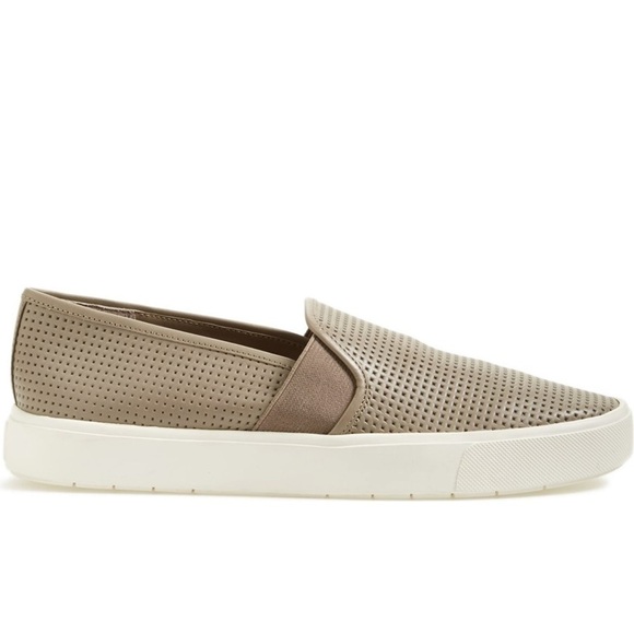 Vince Taupe Slip Ons. Size 5/EU35 - Picture 1 of 8
